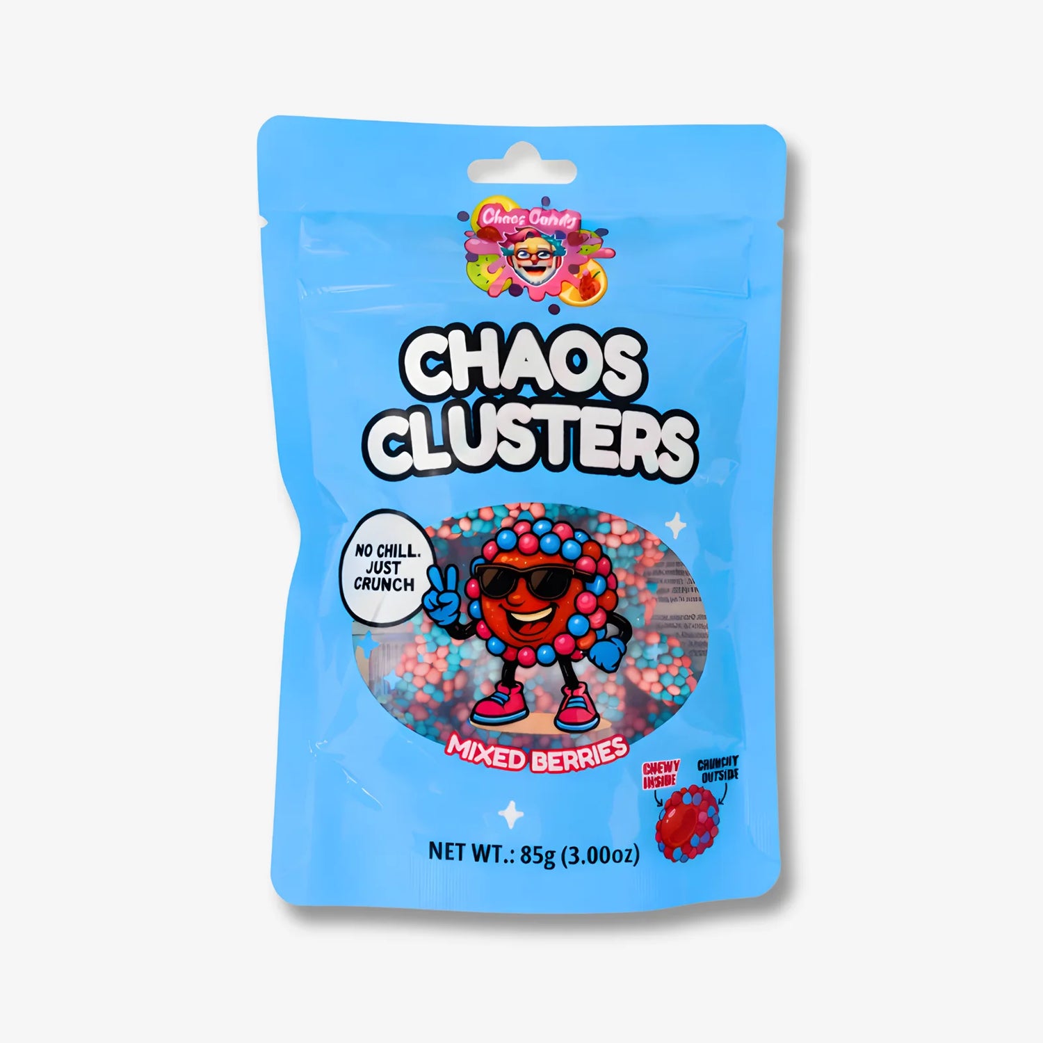 Chaos Candy Clusters Mixed Berries 85g