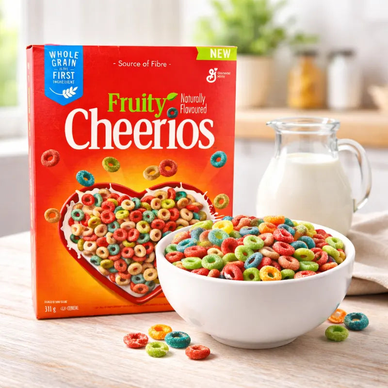 Cheerios Fruity Frühstückscerealien 311g blok1