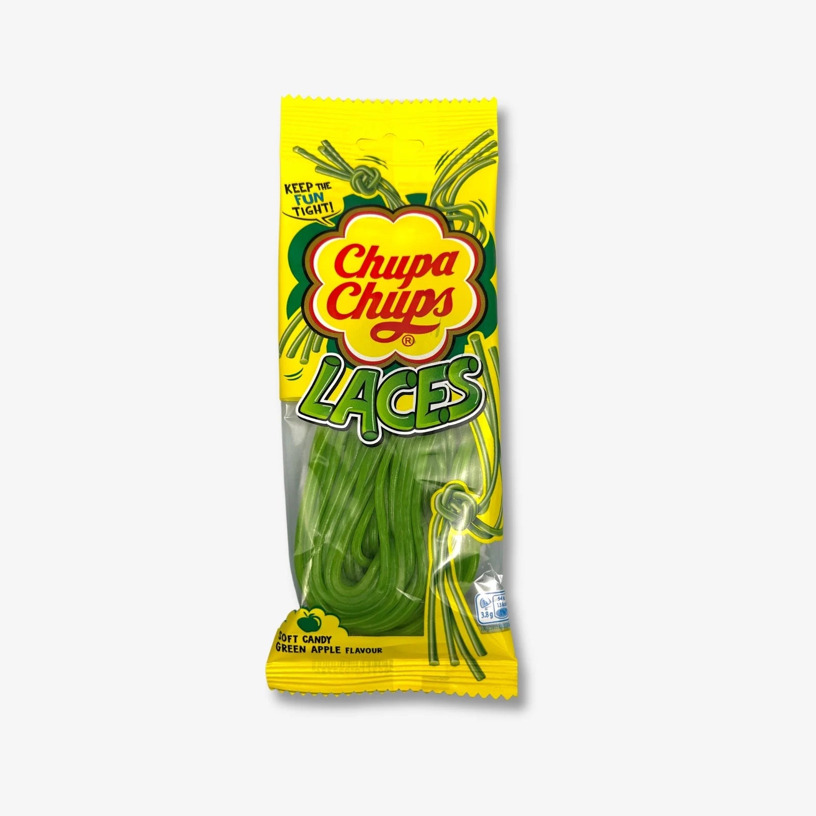 Chupa Chups Laces Green Apple 90g