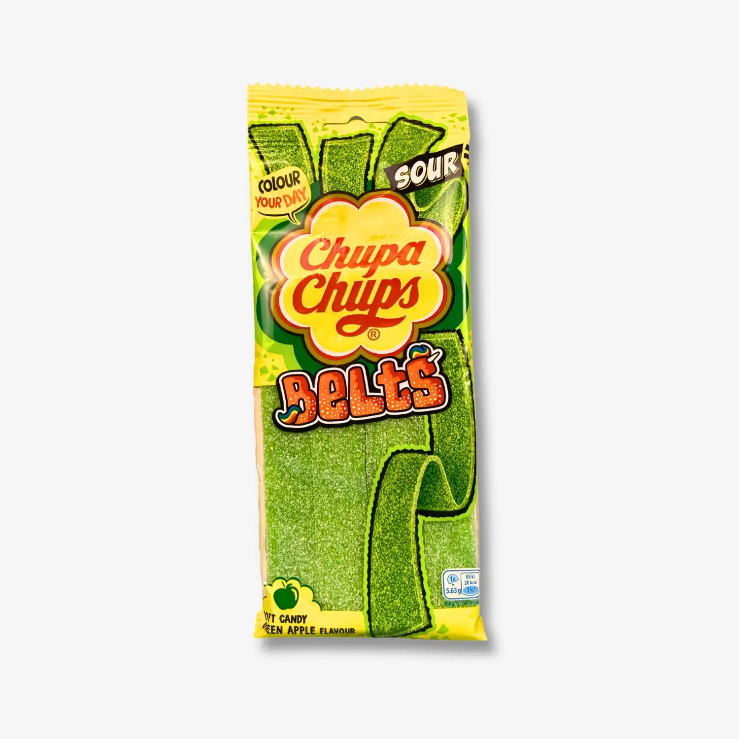 Chupa Chups Sour Belts Apple 90g