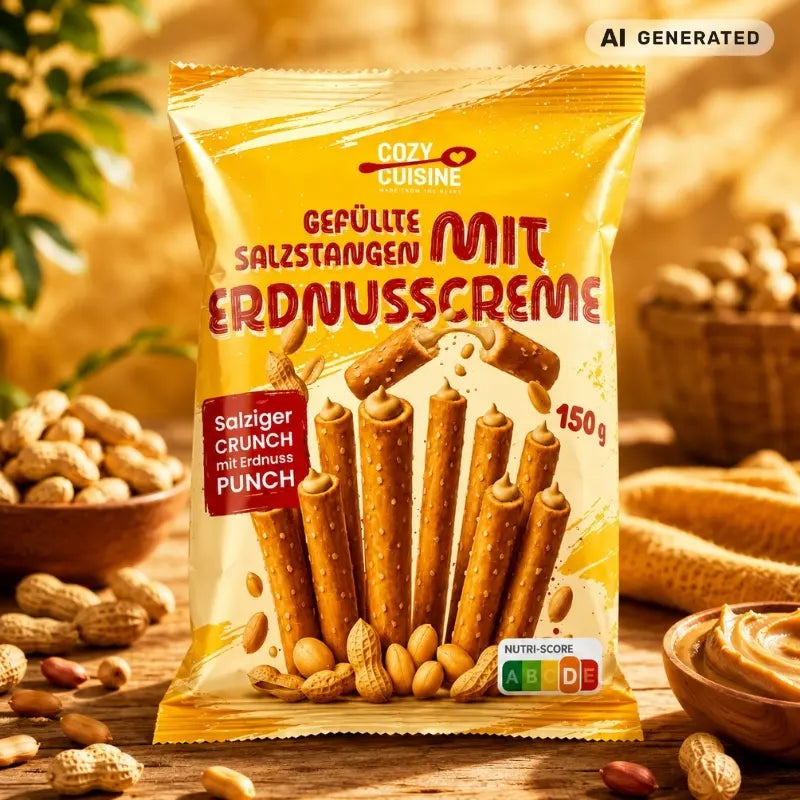 Cozy Cuisine Erdnussstangen 150g-aigenerated