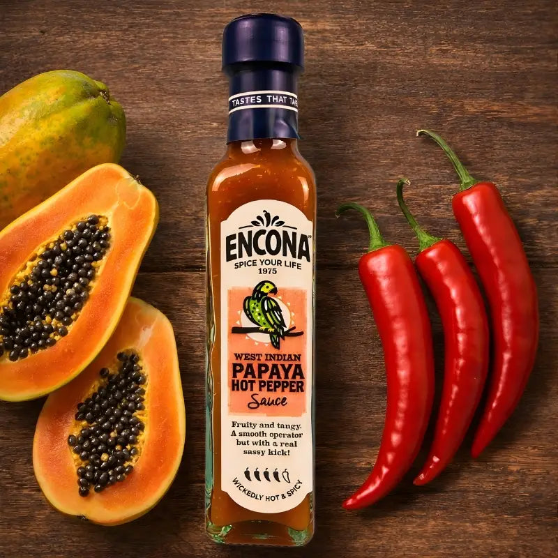 EnconaHotSaucePapaya142ml blok1