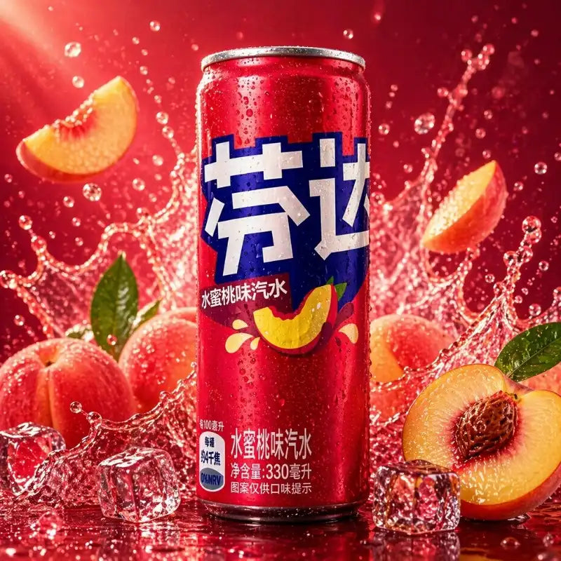 Fanta Peach Asia 330ml -blok1