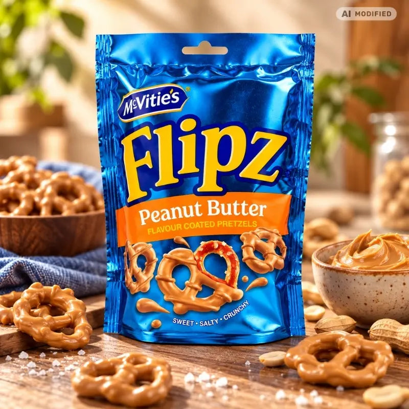 Flipz Coated Pretzels Peanut Butter 70g-aigenerated