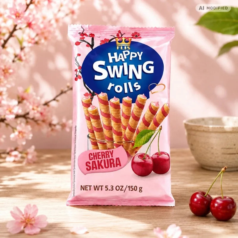 Flis Happy Swing Rolls Cherry Sakura 150g-generated