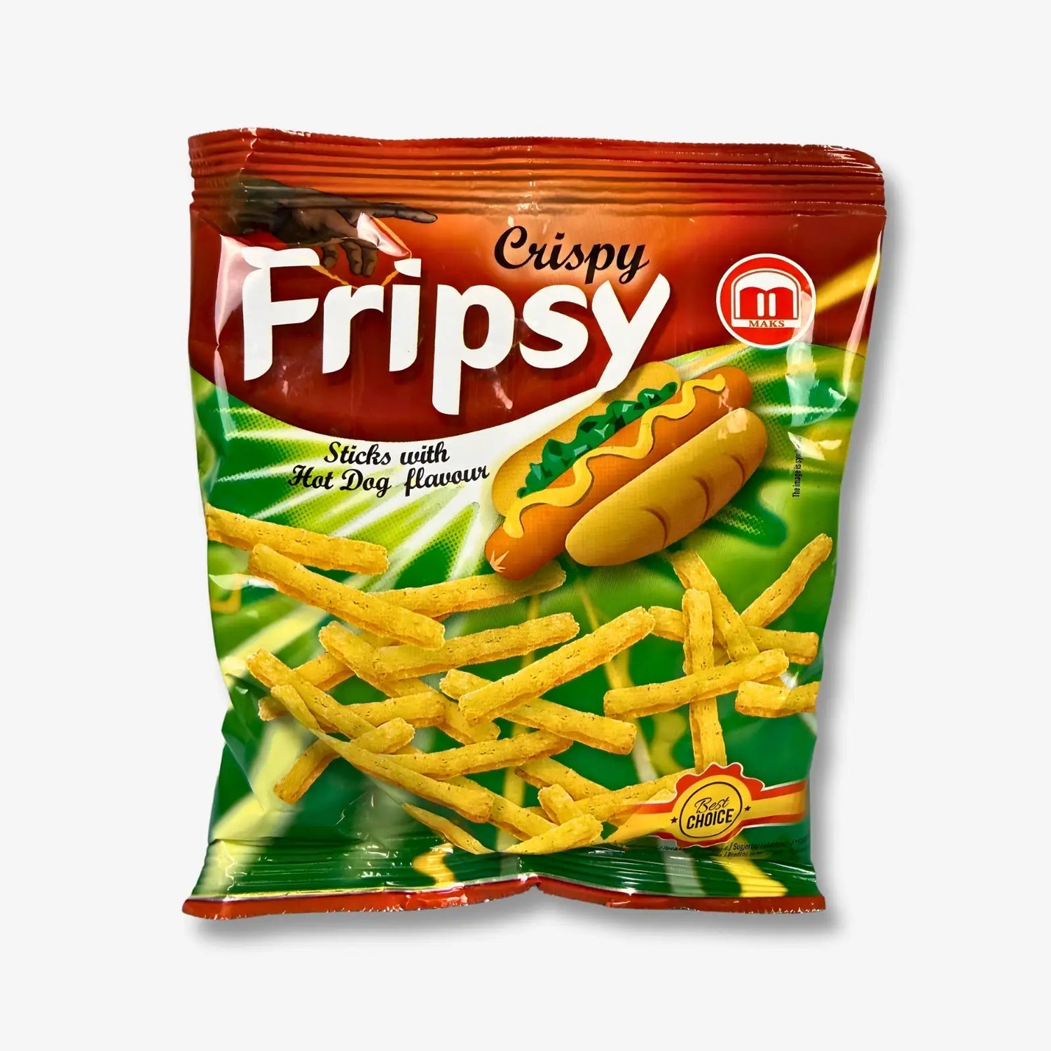 FripsyCrispyHotDogMaissticks50g