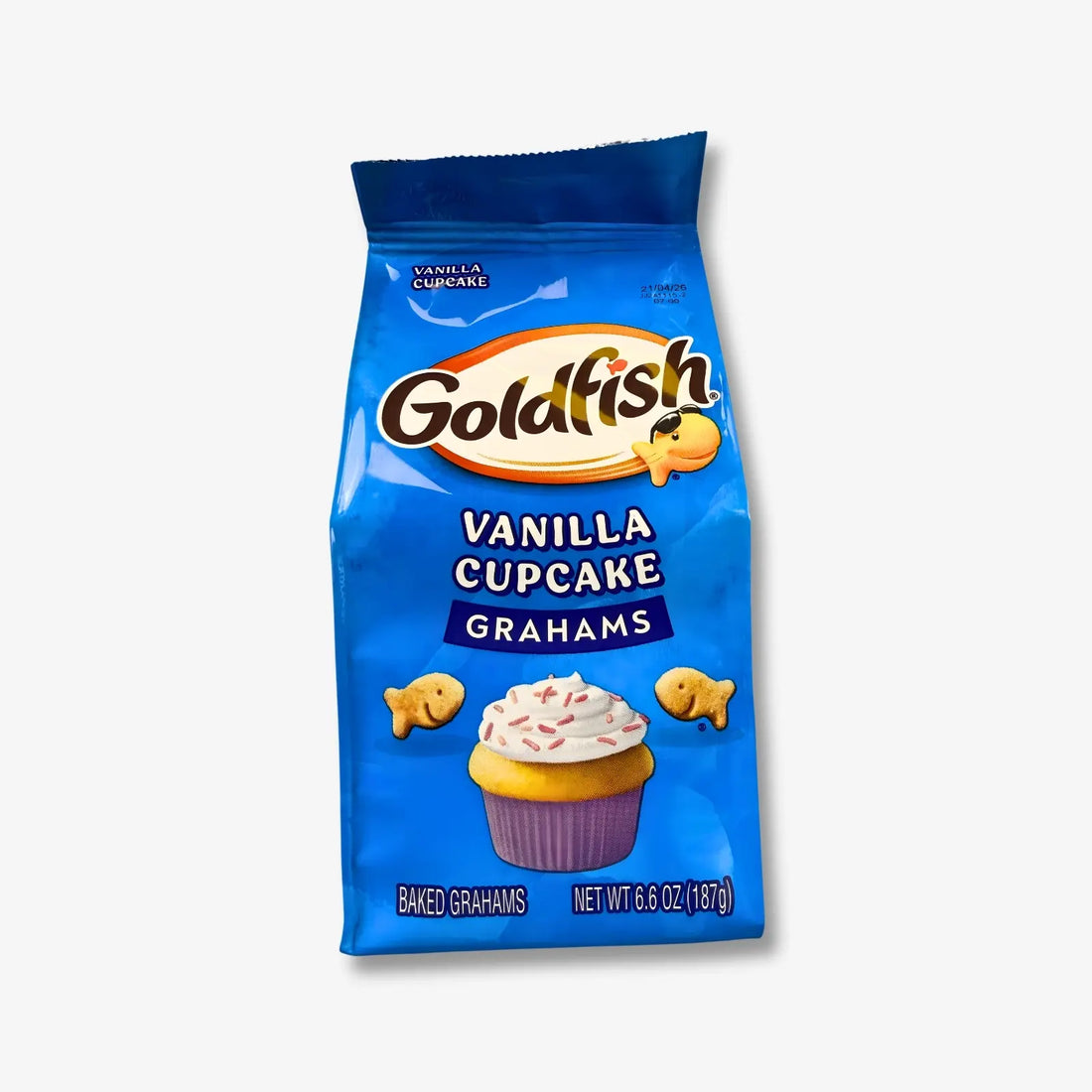 GoldfischCrackersGrahamsVanillaCupcake187g