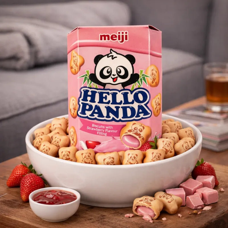 Hello Panda Strawberry blok1