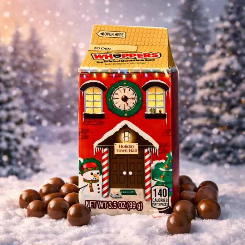 Hershey's Whoppers Christmas Village blok1