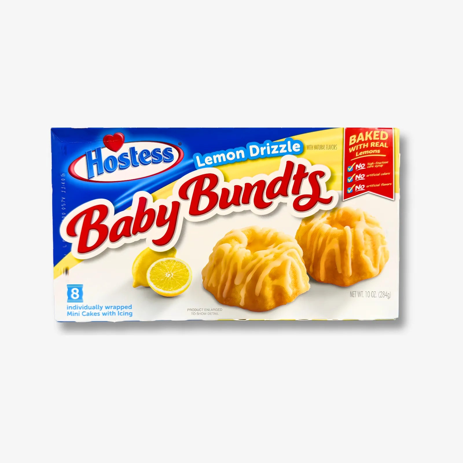 Hostess Baby Bundts Lemon Drizzle 284g