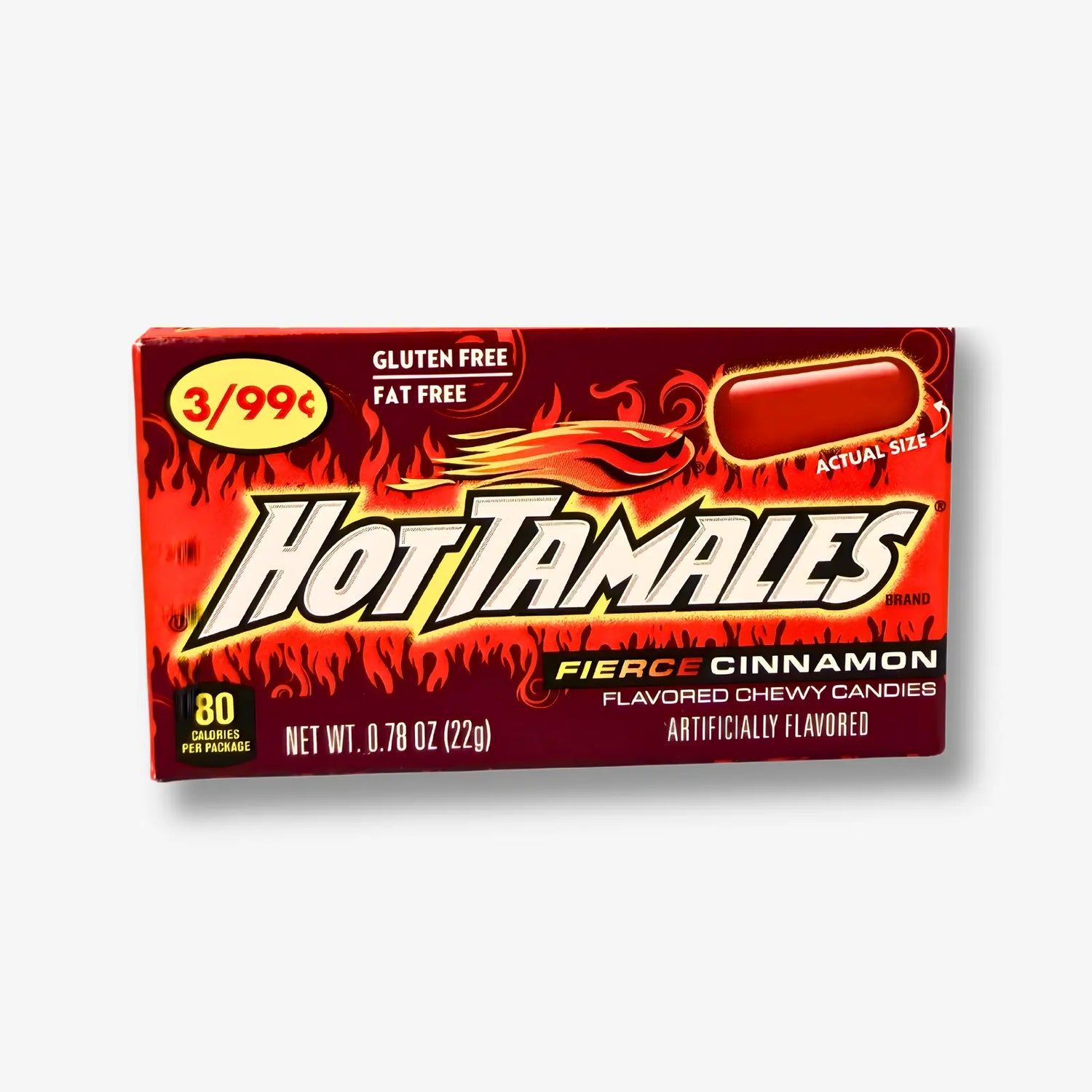 Hot Tamales Fierce Cinnamon Mini 22g