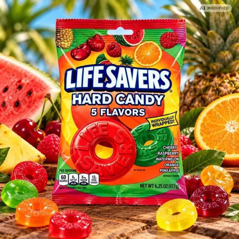 Lifesavers Hard Candy 5 Flavour 177g-generated