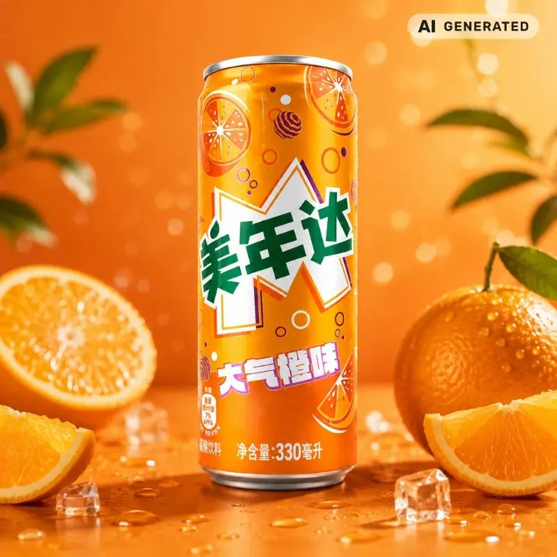 Mirinda Orange China 320ml-aigenerated