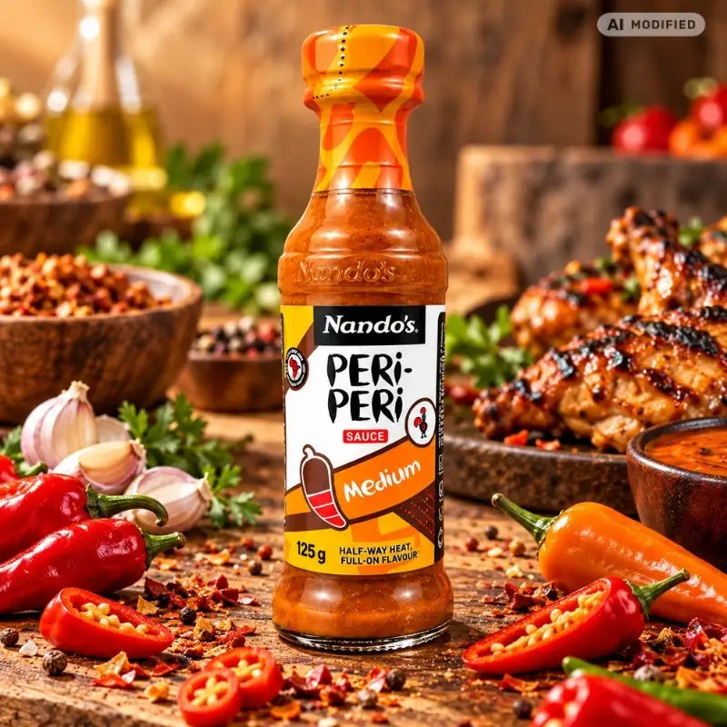 Nando’s PERi-PERi Sauce Medium 125ml-generated