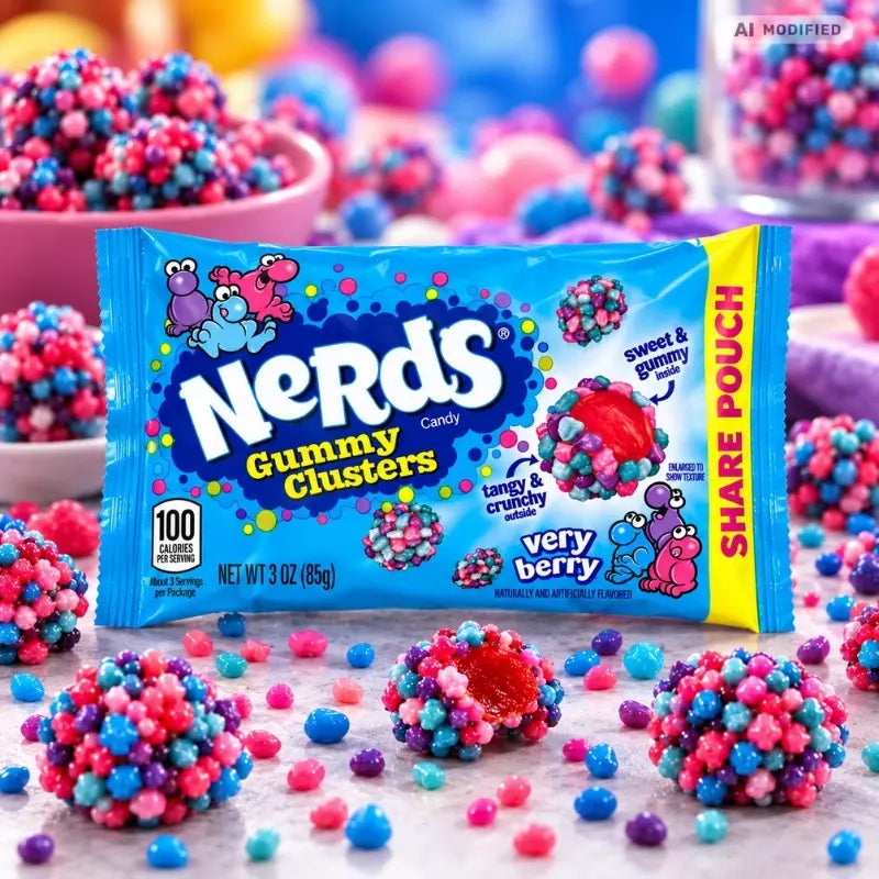 Nerds Gummy Clusters 85g-generated