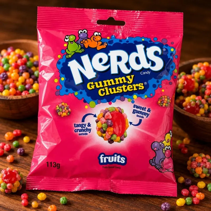 Nerds Gummy Clusters Fruits 113g-block1