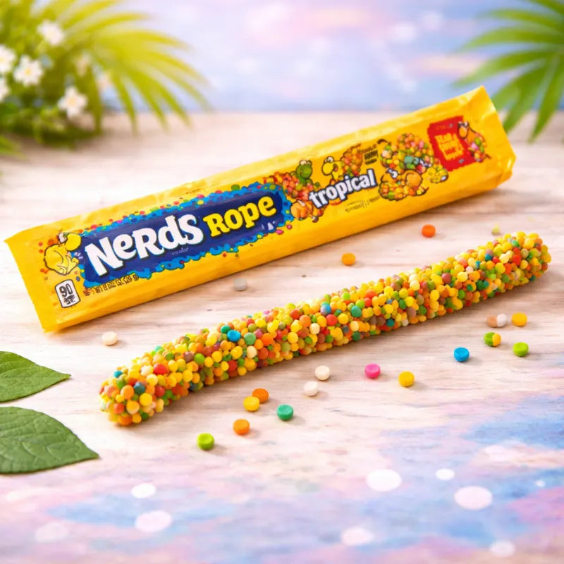 Nerds Rope Tropical Kaustreifen 26g blok1