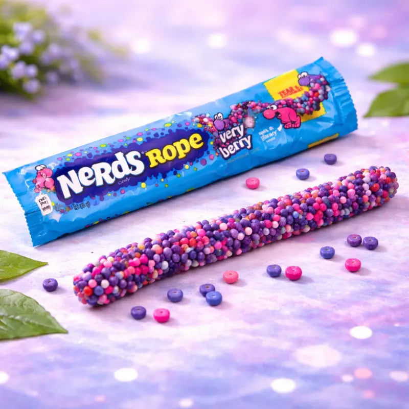 Nerds Rope Very Berry Kaustreifen 26g blok1