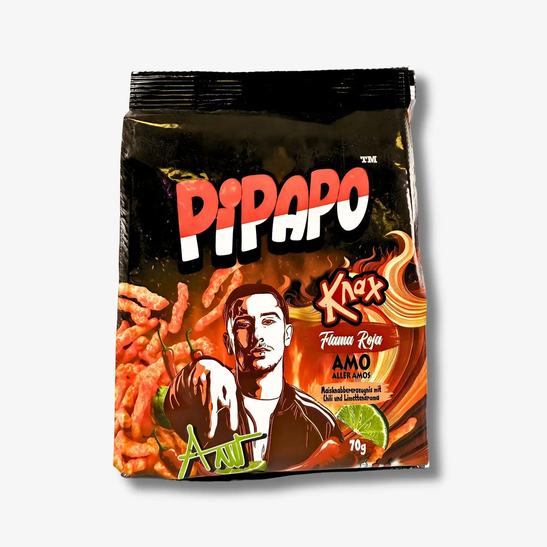 Pipapo KNAX Flama Roja Maischips 70g