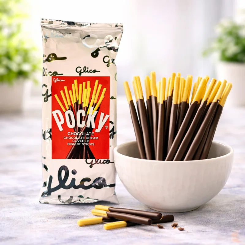Pocky Chocolate 47g blok1