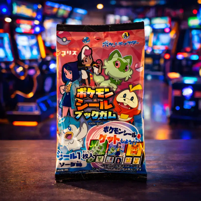 Pokemon Seal Book Gum 3,5g blok1