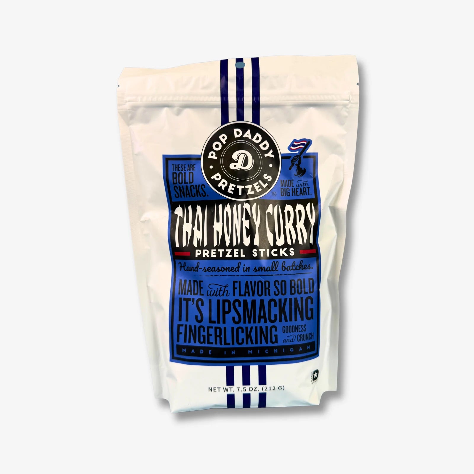 Pop Daddy Pretzels Thai Honey Curry 212g