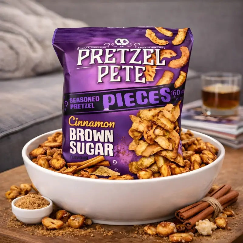 PretzelPetePiecesCinnamonBrownSugar160g blok1