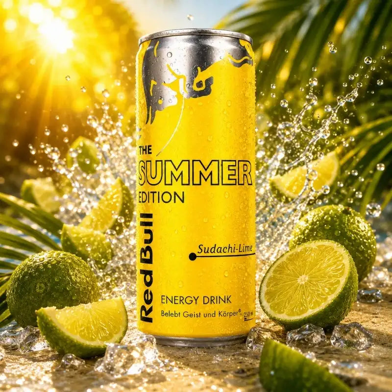 Red Bull Summer Edition Sudachi Lime 250ml - Energy mit Sudachi und Limette kaufen - MiMa's Sweets House-blok1