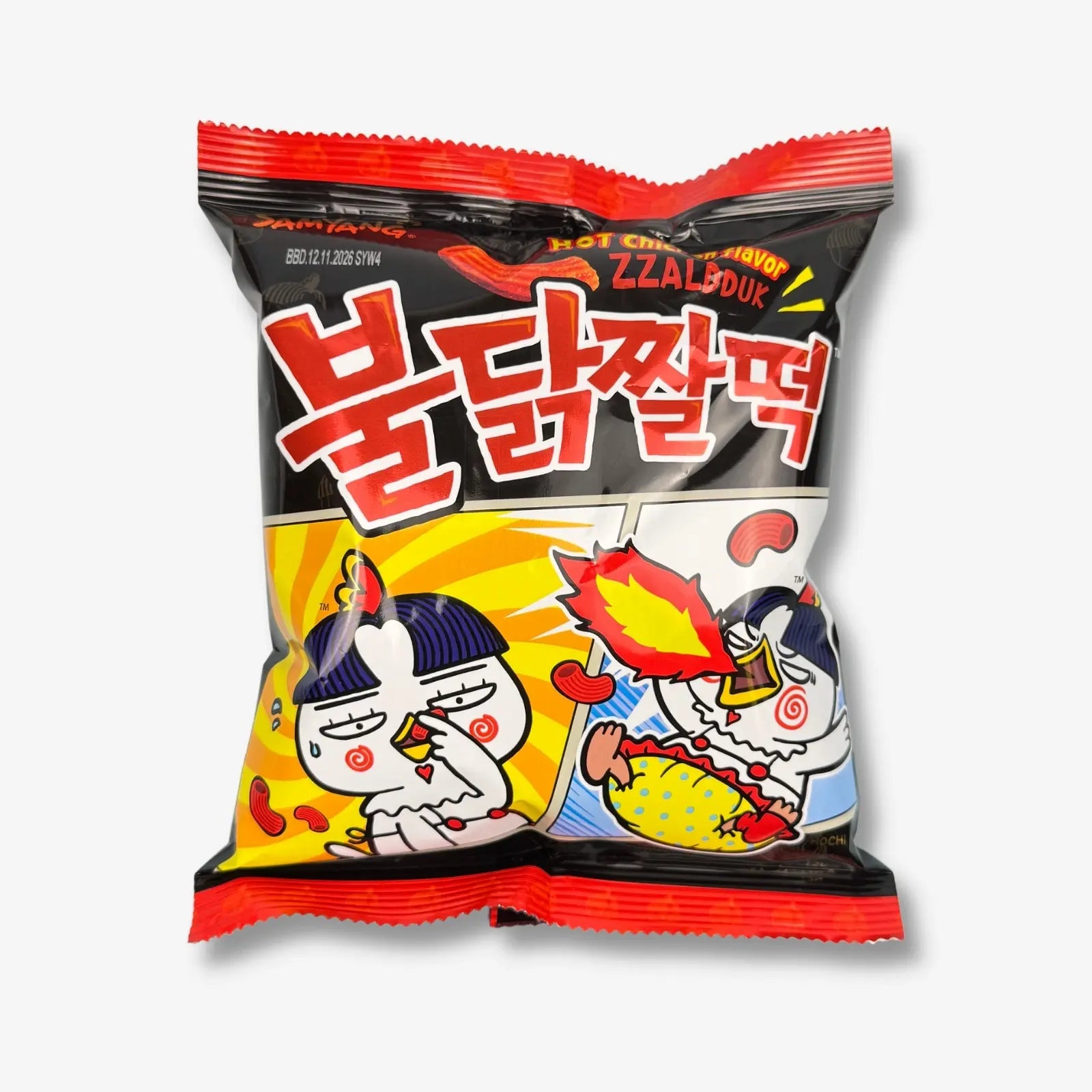 Samyang Buldak Snack Zzaldduk Hot Chicken 120g1