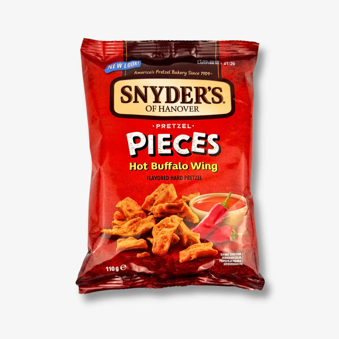 Snyders Pretzel Pieces Hot Buffalo Wing 110g