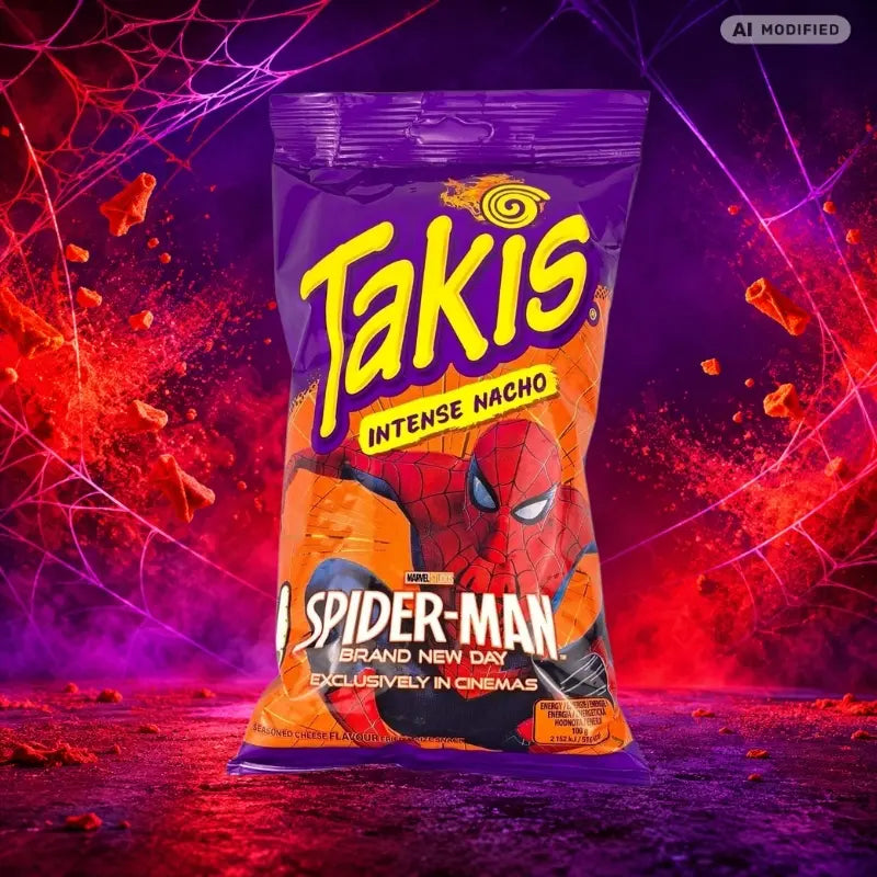 Takis Intense Nacho No Picante Tortilla Chips 100g-generated