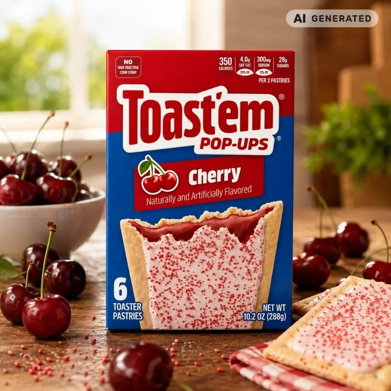 Toast’em Pop Ups Frosted Cherry 288g-generated