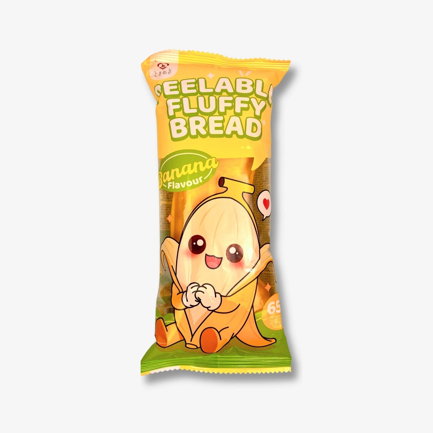 Tokimeki Peelable Fluffy Bread Banana 65g1