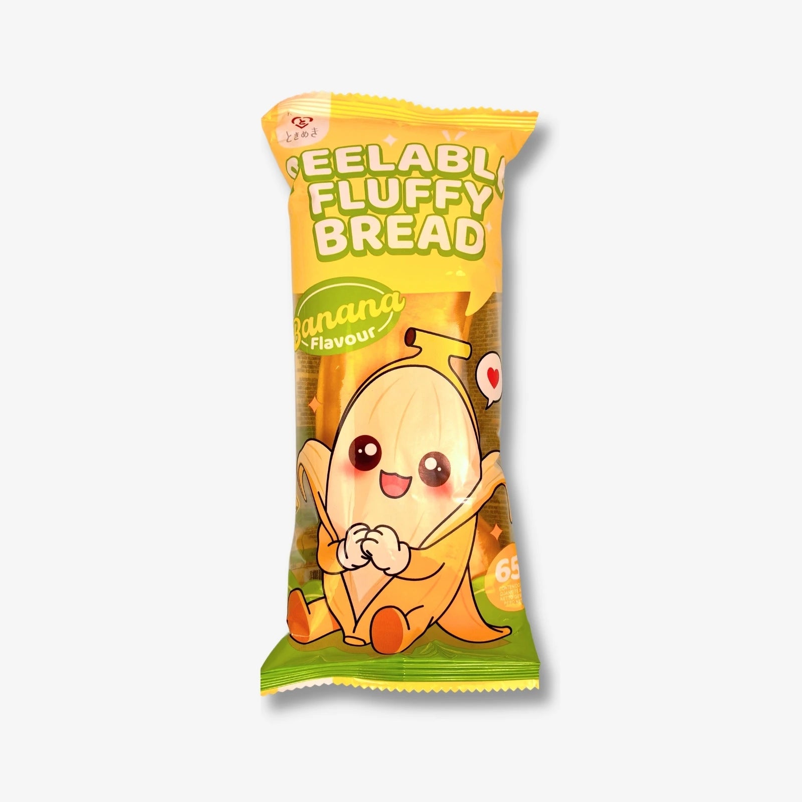 Tokimeki Peelable Fluffy Bread Banana 65g1
