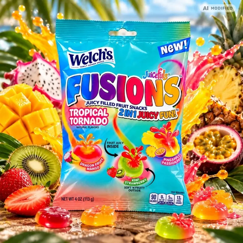 Welch's Juicefuls Fusions Tropical Tornado 113g-generated