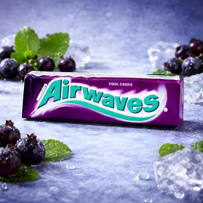 Wrigleys Airwaves Cool Cassis Kaugummi 12 St. blok1