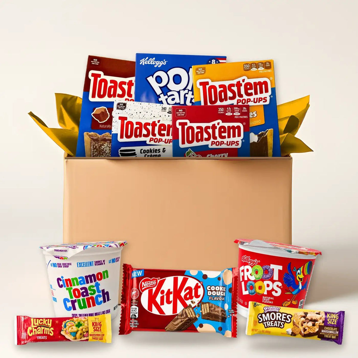 American Breakfast Box mit 8 US-Frühstückssnacks kaufen - MiMa&