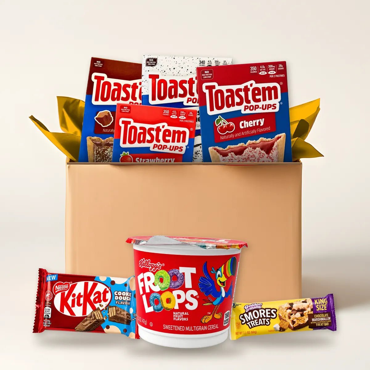American Breakfast Box mit 8 US-Frühstückssnacks kaufen - MiMa&