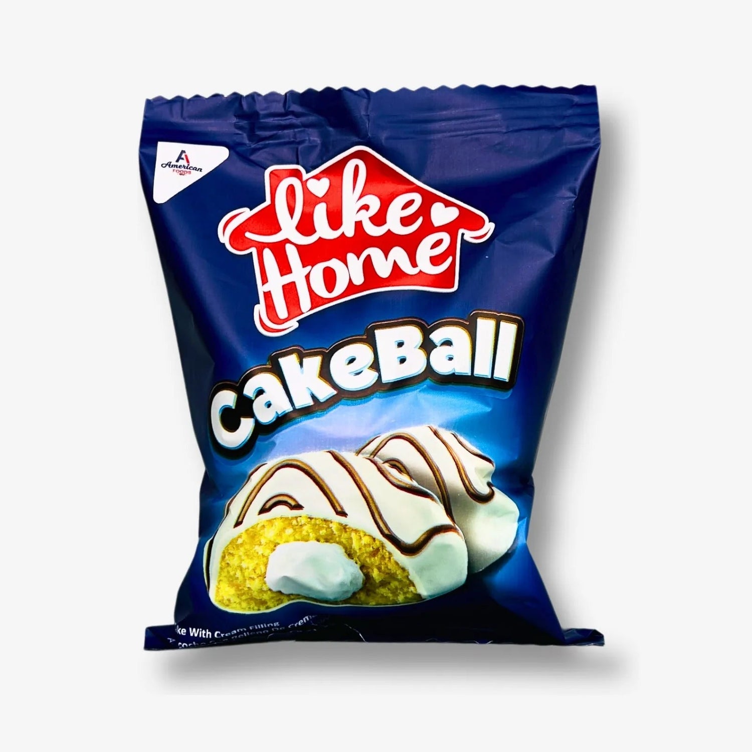 American Foods Like Home Cake Ball Cream 50g - Cremiger Kuchen Snack kaufen - MiMa&
