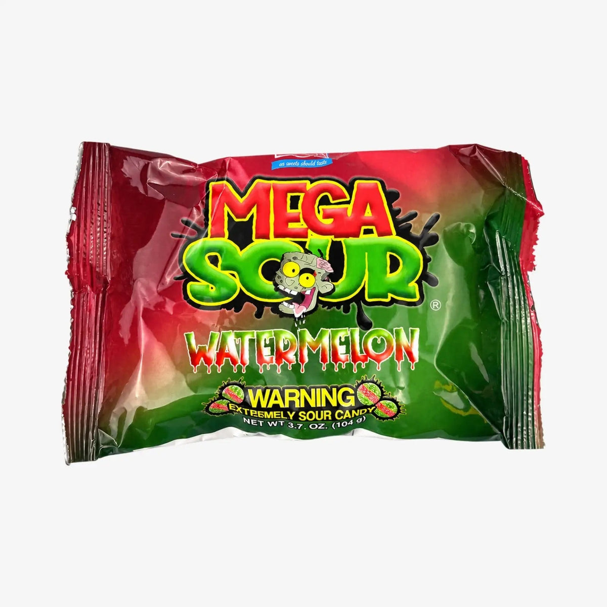 Barnett’s Mega Sour Watermelon 104g - Extra Saure Wassermelonenbonbons kaufen - MiMa&