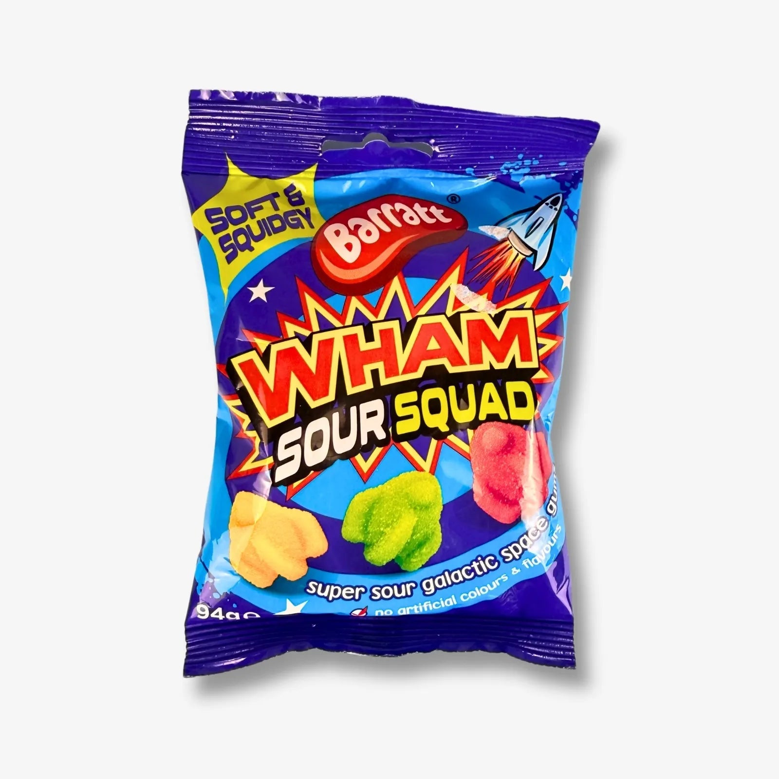 Barratt Wham Sour Squad Fruchtgummis 94g - Saure Frucht Kaubonbons kaufen - MiMa&