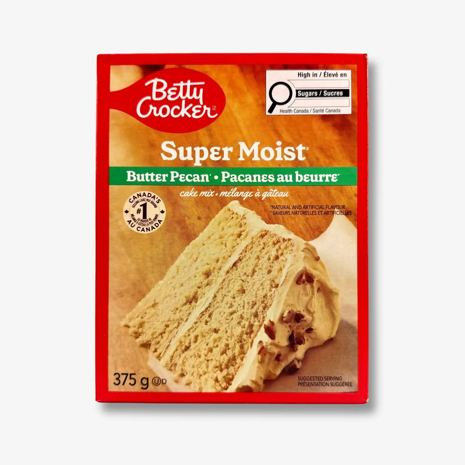 Betty Crocker Cake Mix Super Moist Butter Pecan 375g - Butter Pekanuss Backmischung kaufen - MiMa&