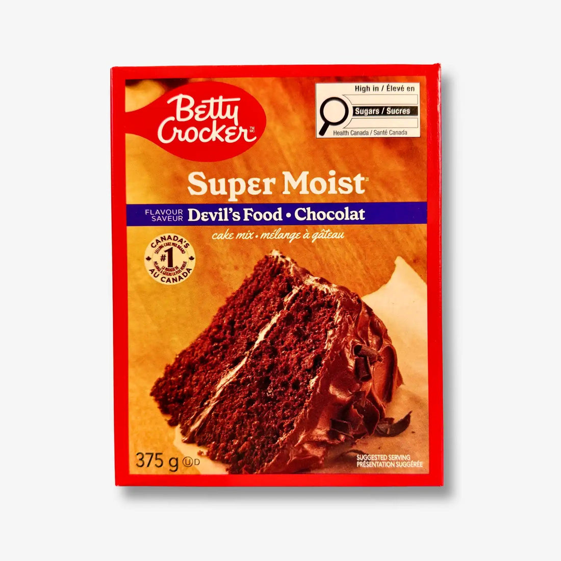 Betty Crocker Cake Mix Super Moist Devils Food 375g - Backmischung für Schokoladenkuchen kaufen - MiMa&