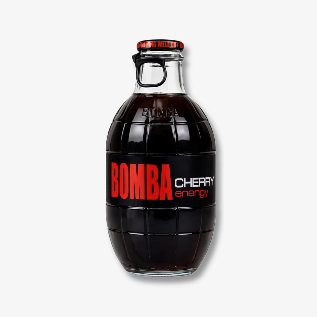 Bomba Energy Drink Cherry 250ml - Kirschenergy in Granatenflasche kaufen - MiMa&