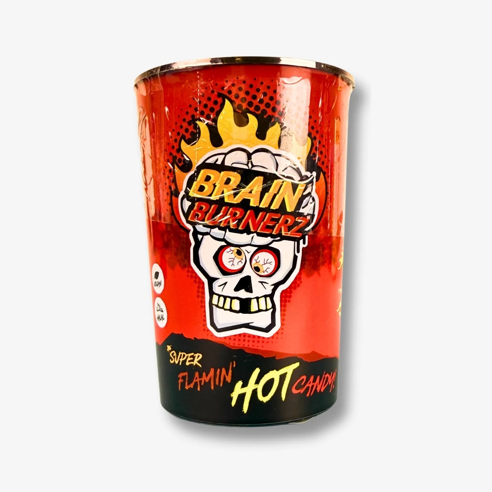 Brain Burnerz Super Flamin Hot Candy 48g - Extrem Scharfe Bonbons kaufen - MiMa&