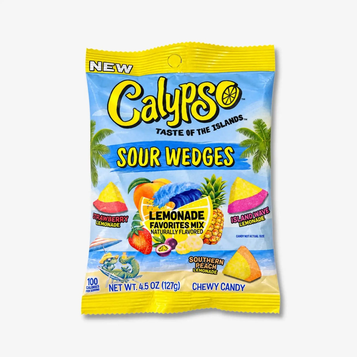 Calypso Sour Wedges Lemonade Favorites Mix 127g - Mixed Lemonade Fruchtgummis (Bild) kaufen - MiMa&