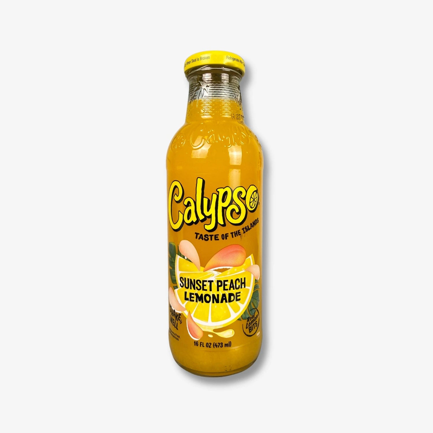 Calypso Sunset Peach Lemonade 473ml - Zitronenlimonade mit Pfirsich kaufen - MiMa&