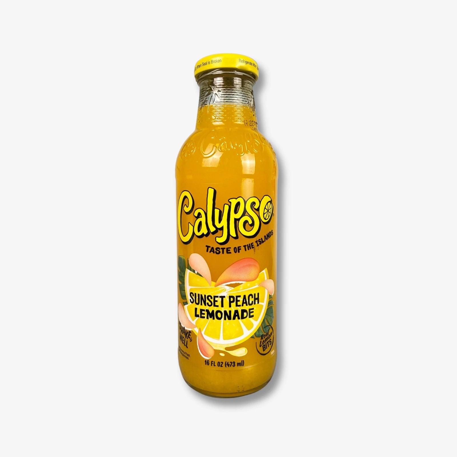 Calypso Sunset Peach Lemonade 473ml - Zitronenlimonade mit Pfirsich kaufen - MiMa&
