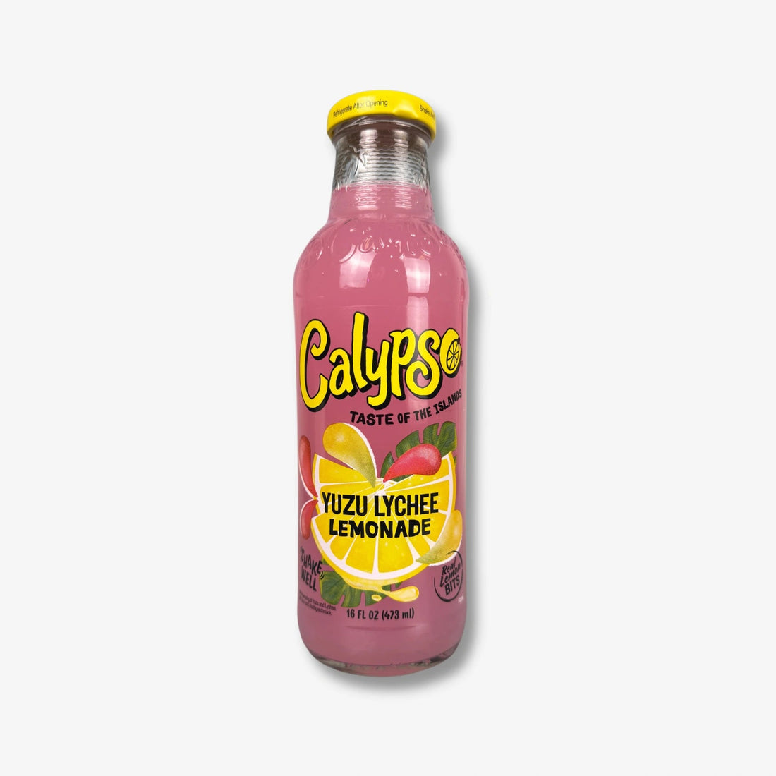 Calypso Yuzu Lychee Lemonade 473ml - Zitronen und Lychee Limonade kaufen - MiMa&