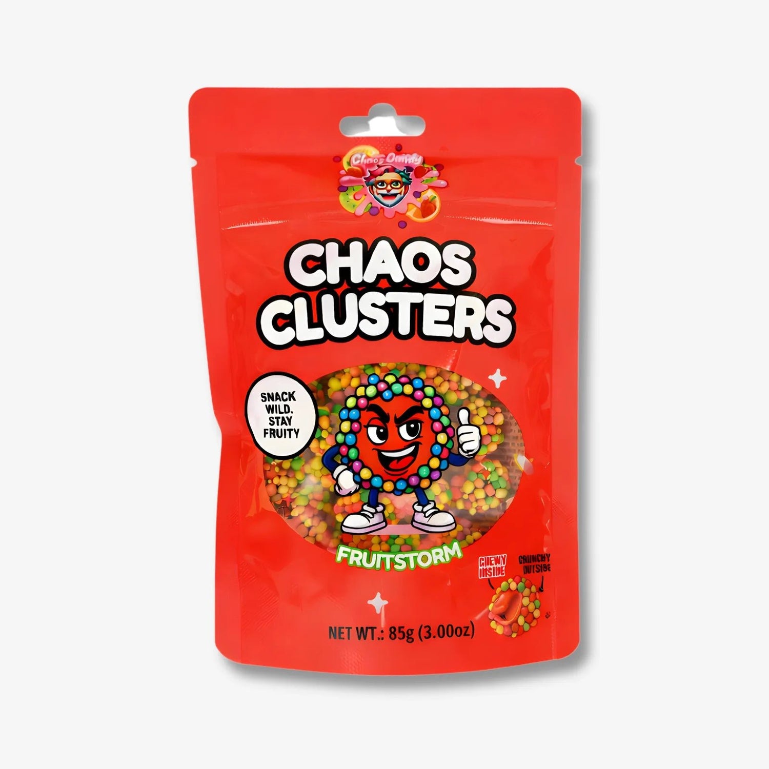Chaos Candy Clusters Fruitstorm 85g - Bunte Frucht Cluster kaufen - MiMa&